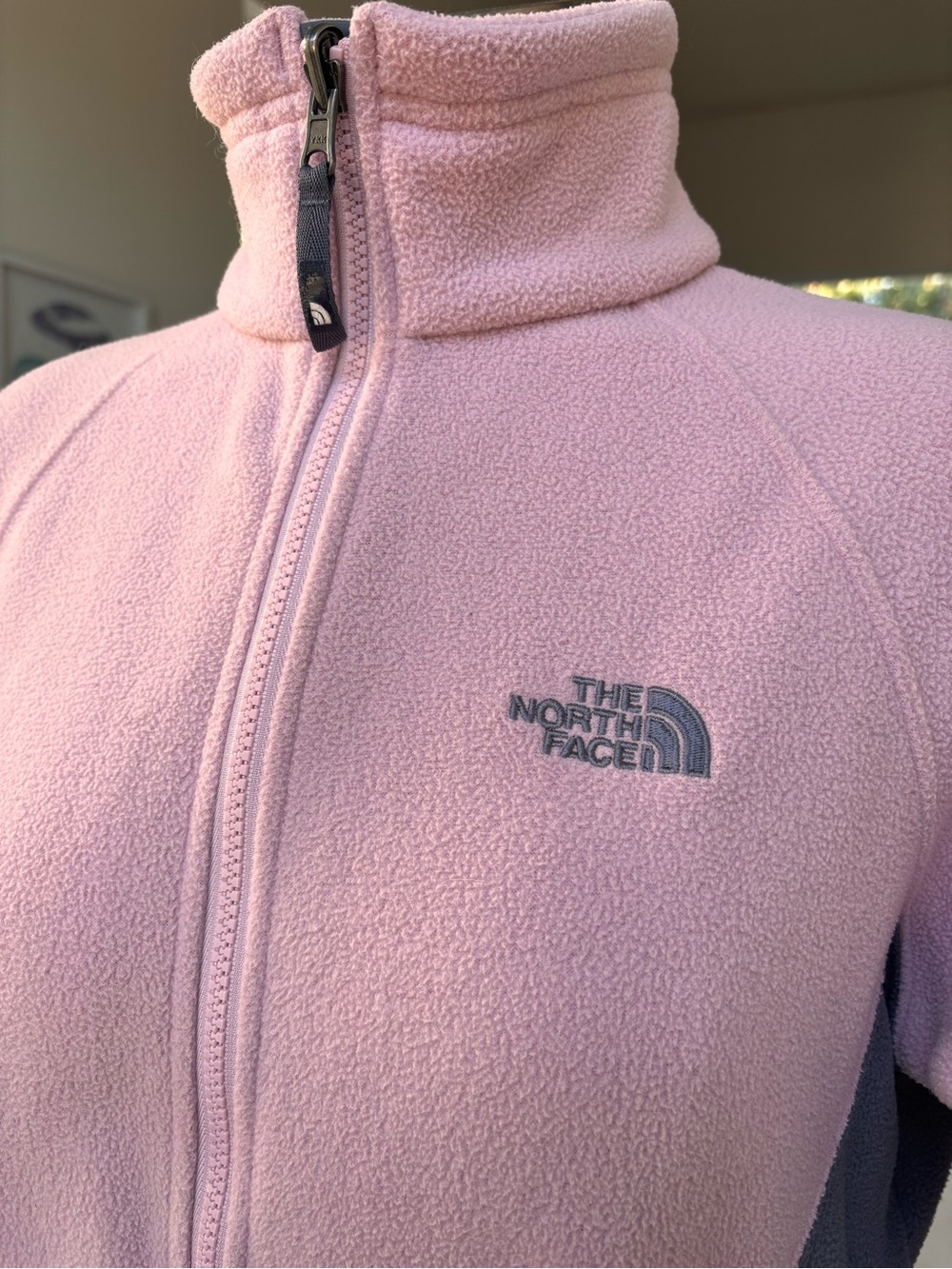 Women's Pink Fleece Jacket - Picture 2 of 7